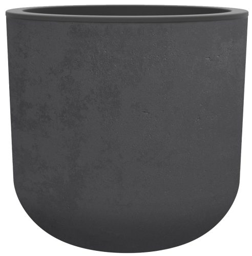 EDA Bac à plantes BASALT UP, rond, 385 mm, anthracite