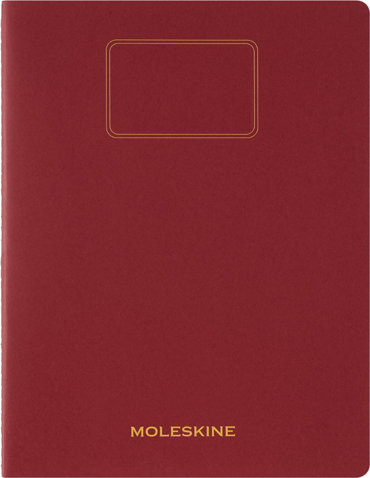 MOLESKINE Cahier Student, XXL, ligné, rouge