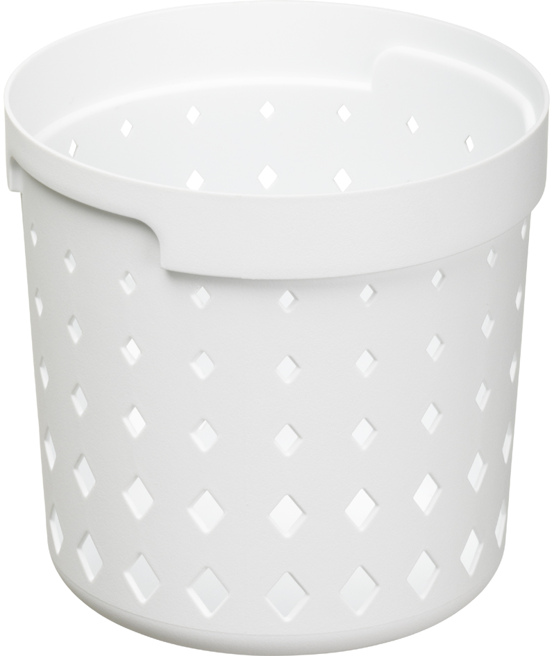 NHG Bac de rangement SEOUL ROUND ORGANIZER M, blanc