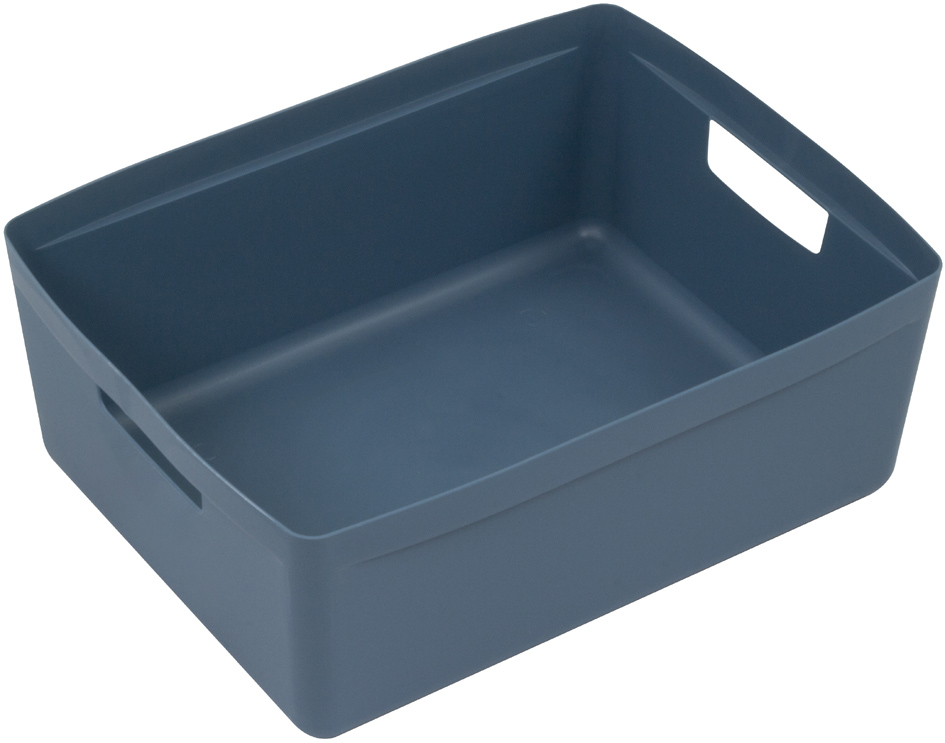kangaro Boîte de rangement, PP, 20 litres, bleu