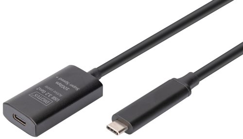 DIGITUS Câble de rallonge actif USB 3.2 Gen2, 5 m