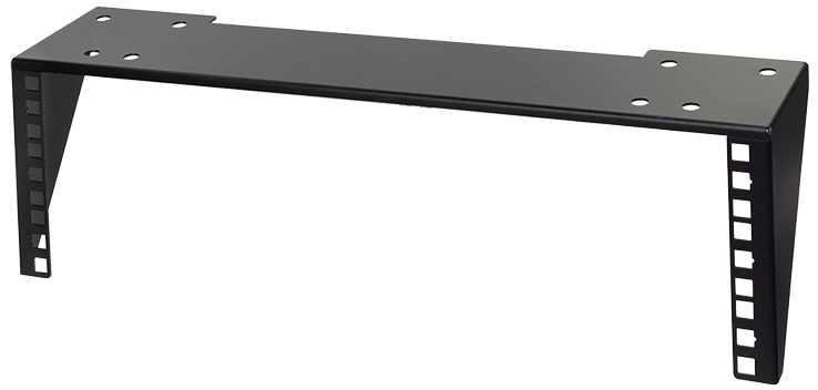 LogiLink Rack 19' pour montage sous table/mural, 3 U, noir