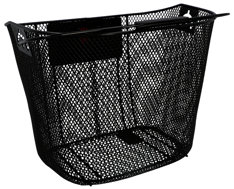 FISCHER Panier pour guidon de vélo, fixation rapide, noir