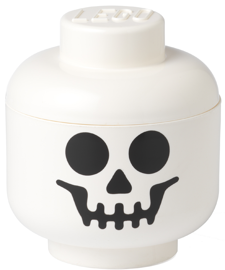LEGO Mini-boîte en forme de tête STORAGE HEAD SKELETON