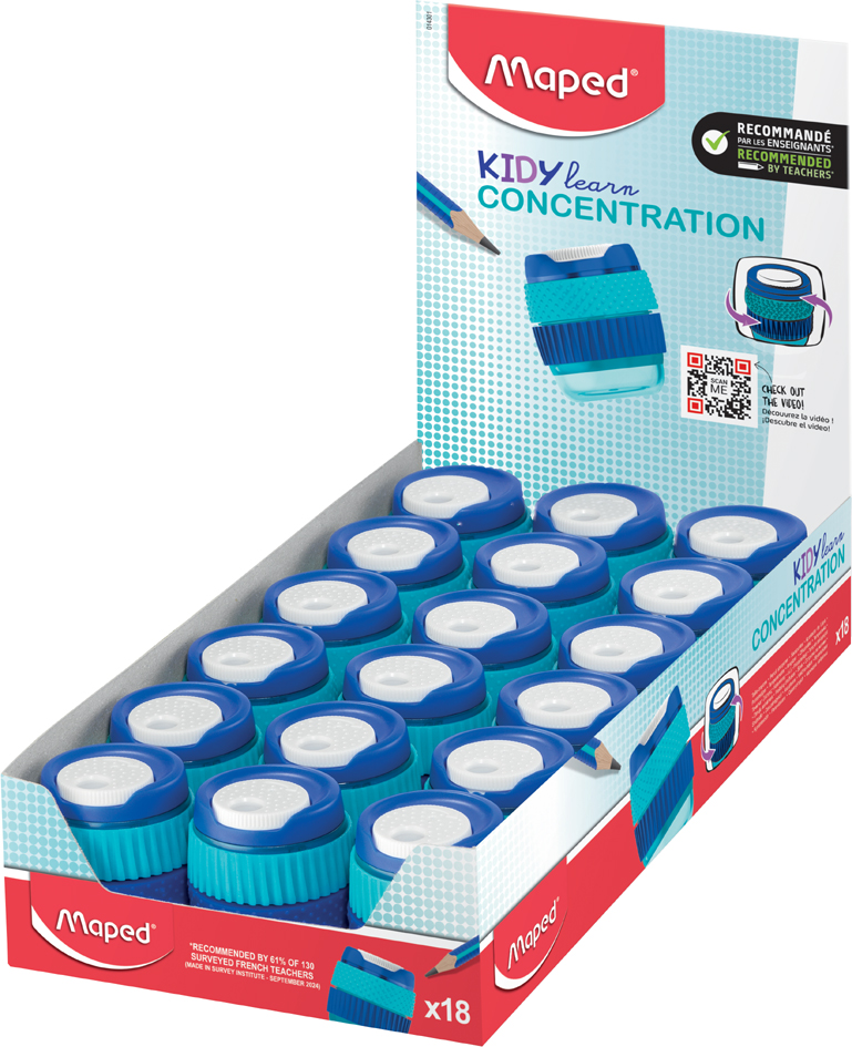 Maped Taille-crayons KIDY learn CONCENTRATION, présentoir