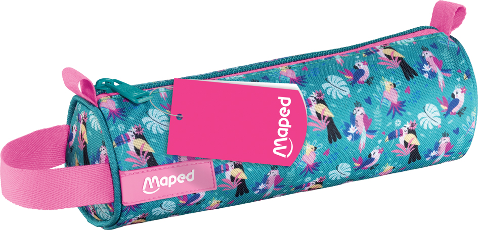 Maped Trousse ronde TROPICAL, en polyester