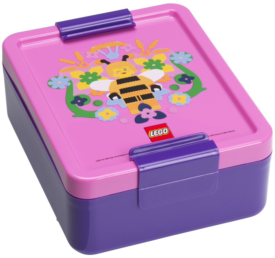 LEGO Boîte à goûter LUNCH BOX BEE, lilas