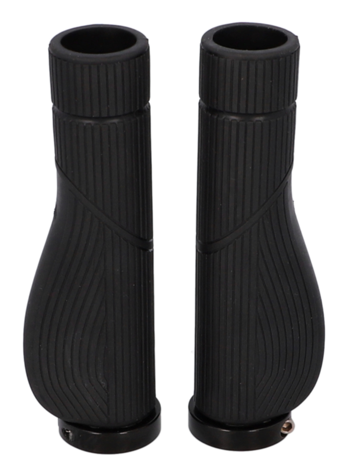 FISCHER Poignée de guidon pour vélo 'Grip Ergo Flex', noir
