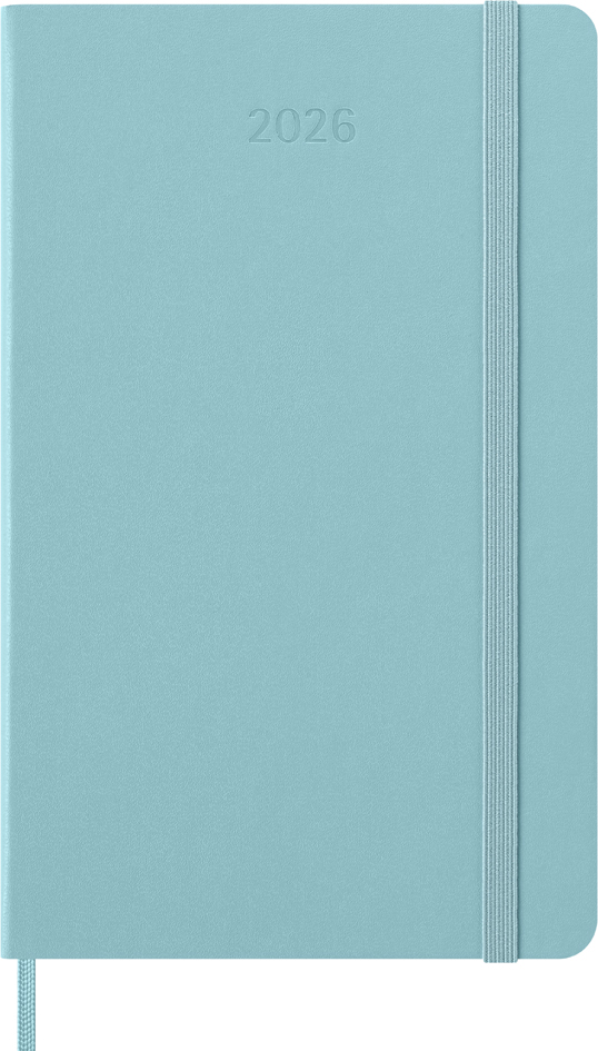 MOLESKINE Agenda 2026, semainier, L/A5, rigide, aigue-marine
