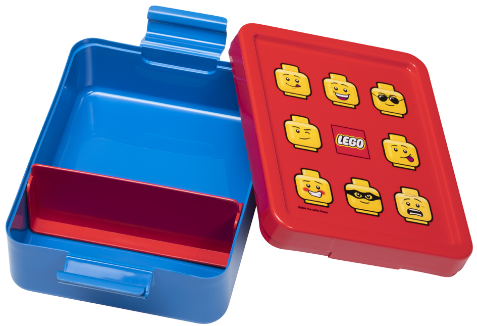 LEGO Boîte à goûter LUNCH BOX ICONIC, rouge/bleu