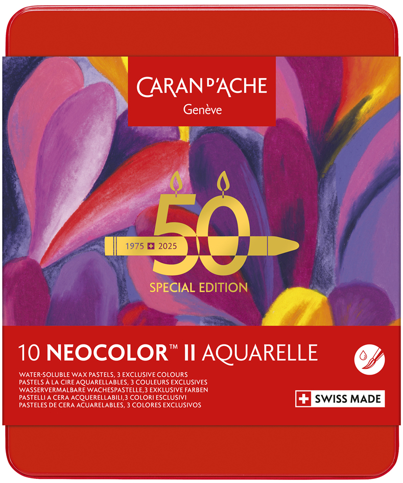 CARAN D'ACHE Pastel à la cire NEOCOLOR II Aquarelle 'Pop'
