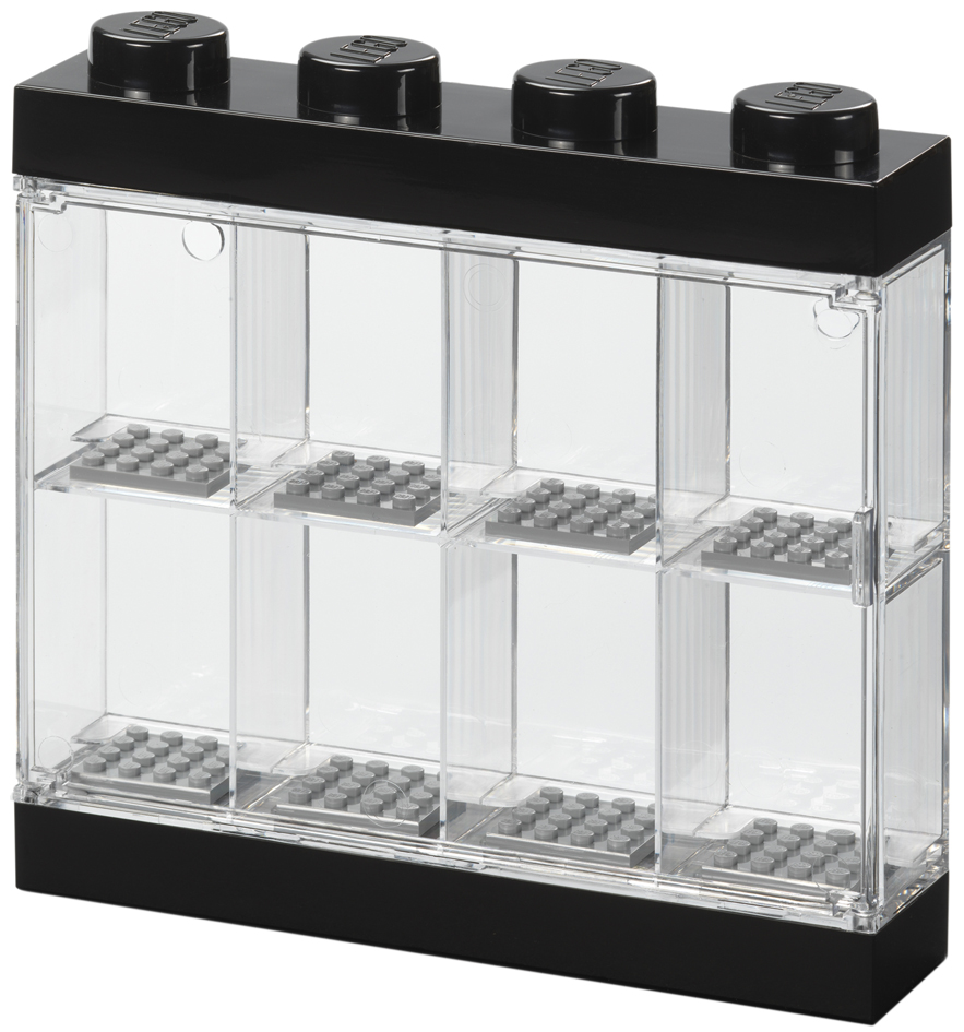 LEGO Vitrine pour figurines DISPLAY CASE 8, noir