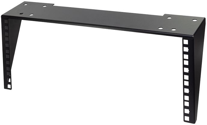 LogiLink Rack 19' pour montage sous table/mural, 4 U, noir