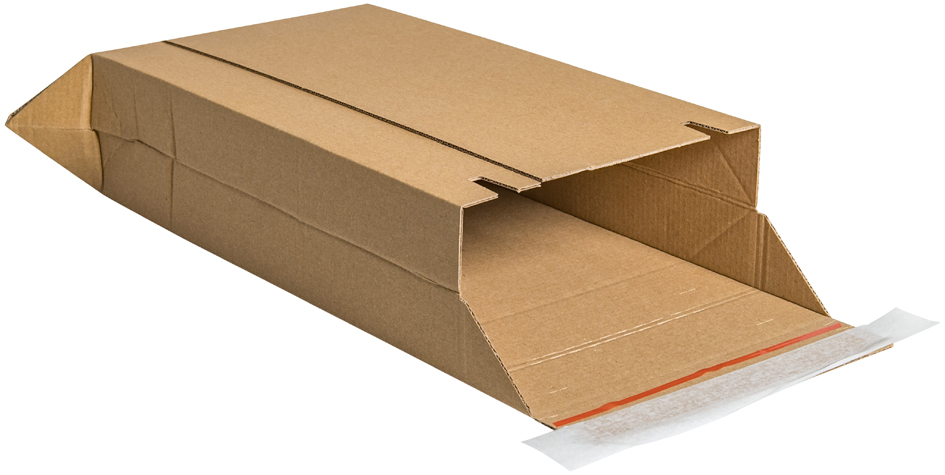 SMARTBOXPRO Pochette d'expédition, carton ondulé, A4, marron