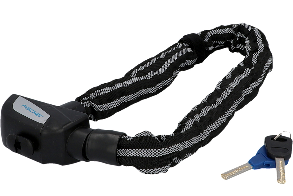FISCHER Chaîne antivol pour vélo Reflex, longueur: 800 mm