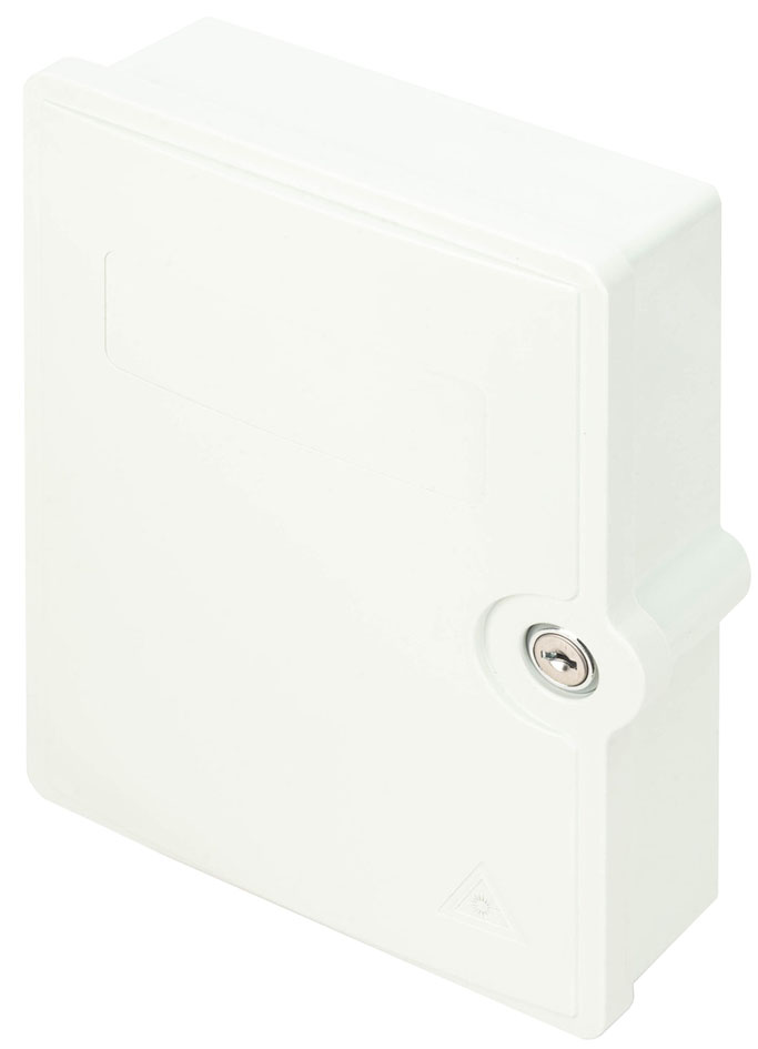 DIGITUS Boîtier de raccordement FTTH/FTTB, 12x LC/APC, garni