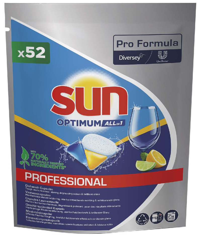 Sun Professional Pastilles lave-vaisselle Optimum ALLin1
