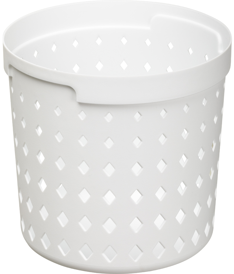 NHG Bac de rangement SEOUL ROUND ORGANIZER L, blanc