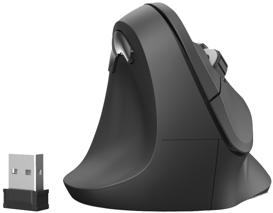 hama Souris optique 'EMC-500' sans fil, pour gauchers, noir