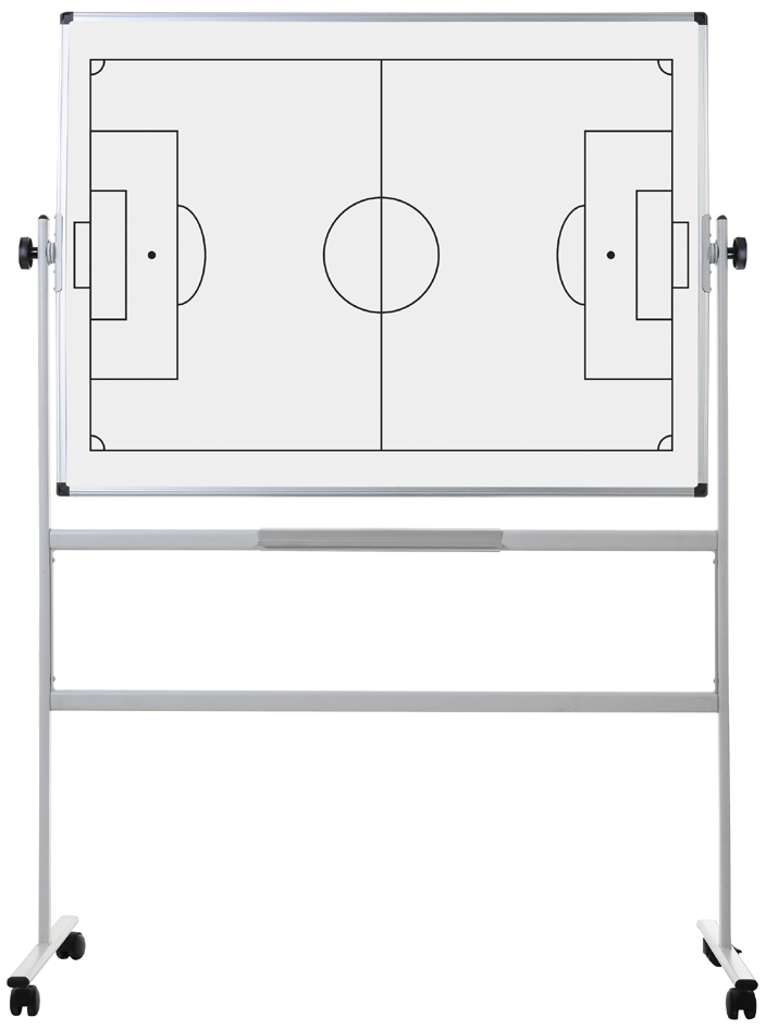 Bi-Office Tableau blanc mobile, football, 1.200 x 900 mm