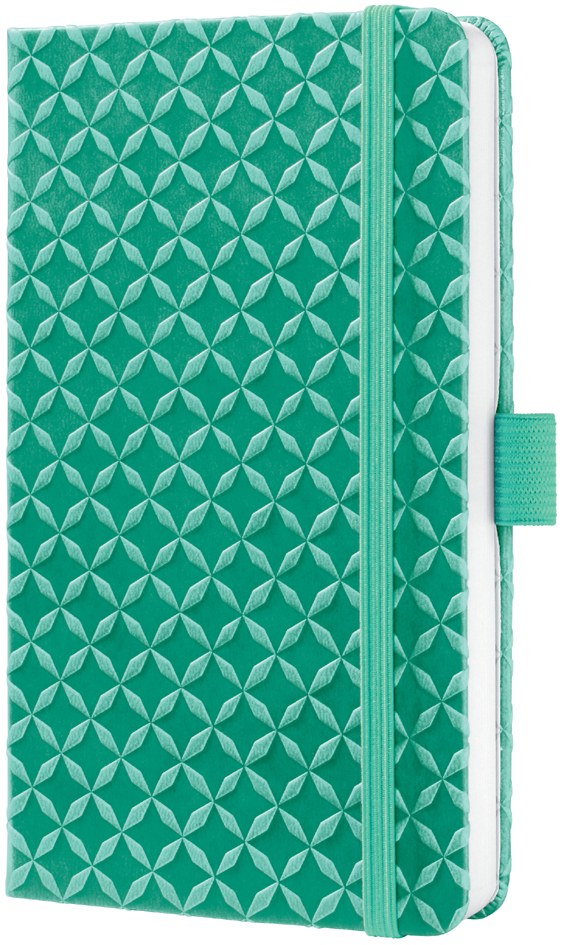 sigel Carnet de notes Jolie Flair, similicuir, A6, vert