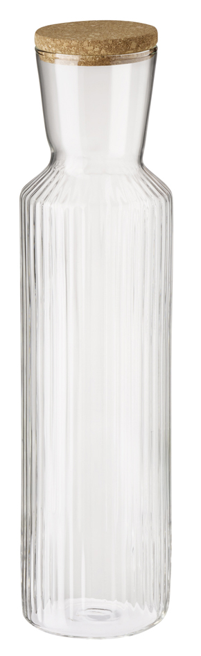 APS Carafe en verre LINES, 1,5 litre, transparent
