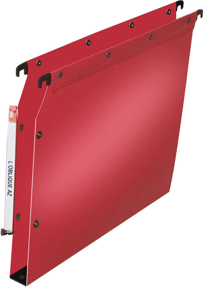 ELBA l'oblique Dossiers suspendus POLYPRO V Ultimate, rouge
