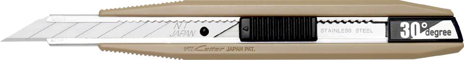 NT Cutter AR30D-LG, boîtier en plastique, leaf green