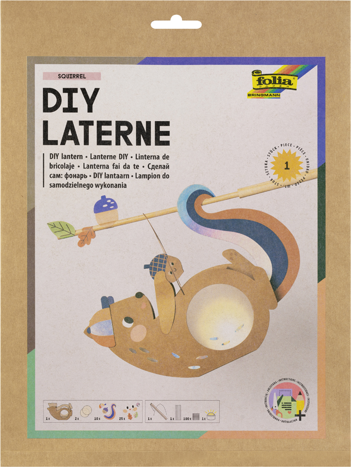 folia Kit de lanterne ÉCUREUIL