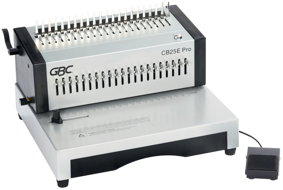 GBC Perforelieuse électrique CombBind CB25E Pro, argent