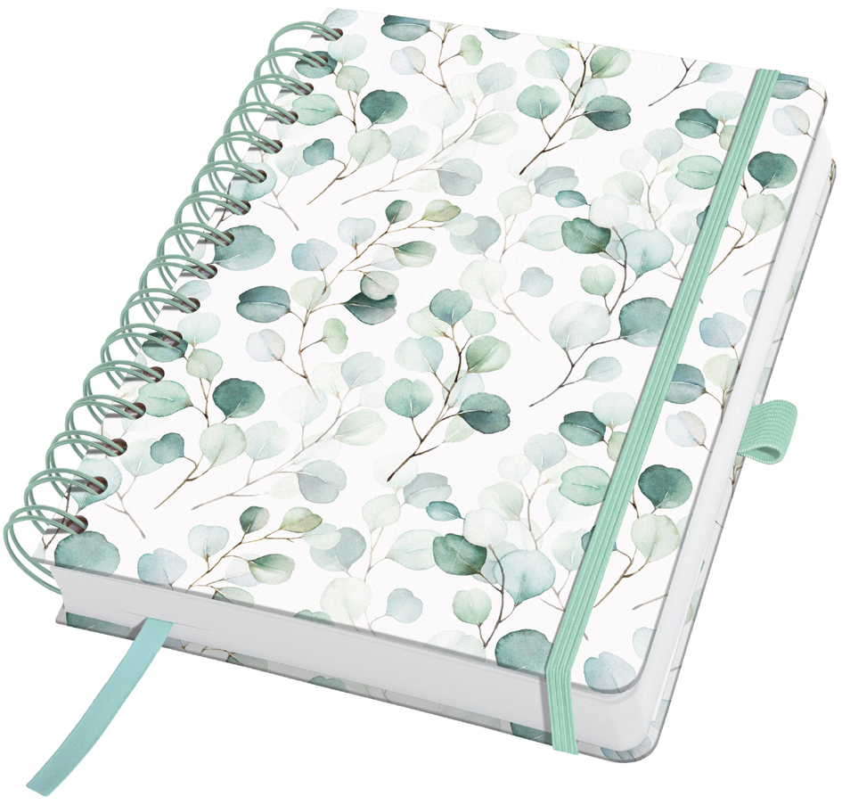 sigel Carnet à spirale Jolie Inspire 'Eucalyptus Day', A5