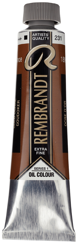 ROYAL TALENS Peinture à l'huile Rembrandt, 40 ml, ocre doré