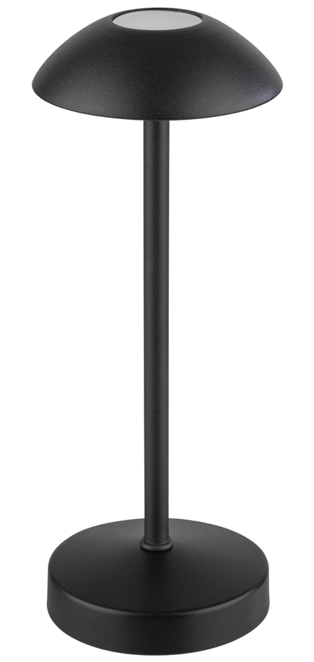 APS Lampe de bureau rechargeable à LED ALVA, noir
