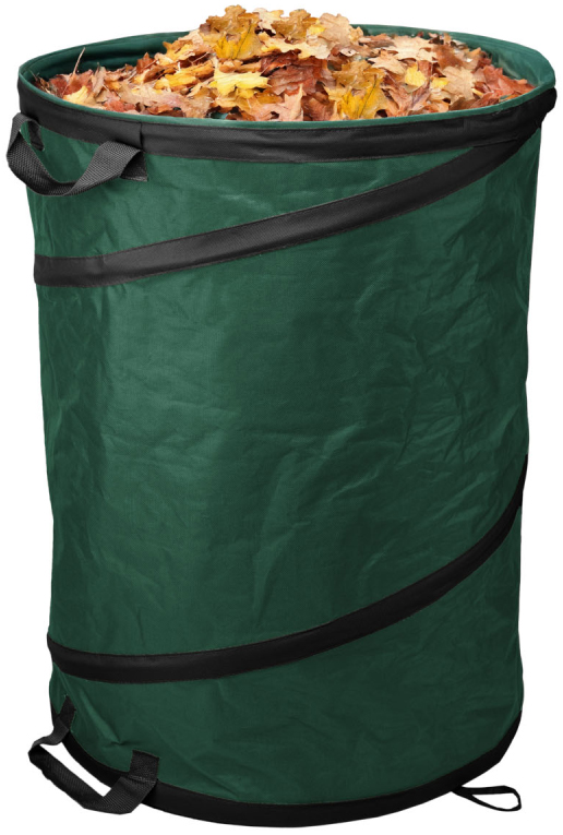 Bradas Sac à végétaux POP UP, 120 litres, vert foncé