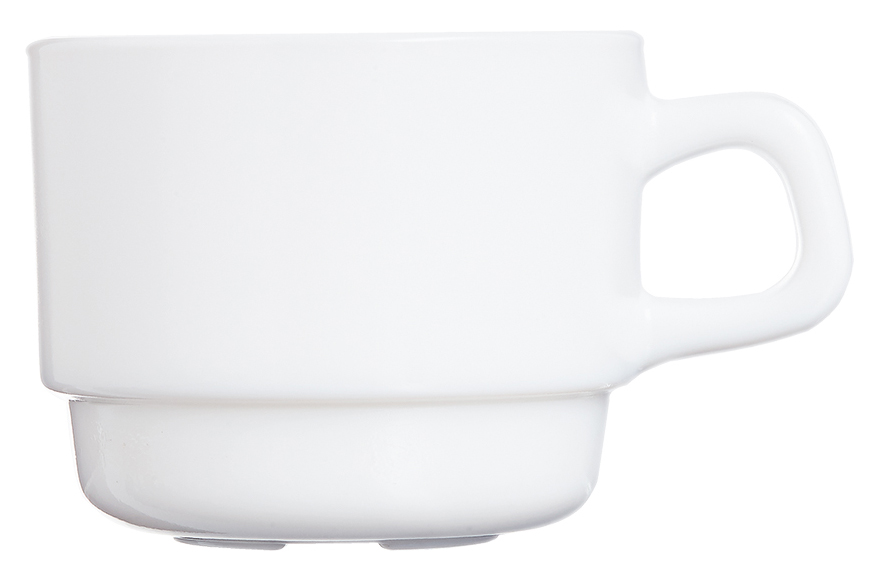 Esmeyer Arcoroc Tasse à café, 0,19 l, blanc