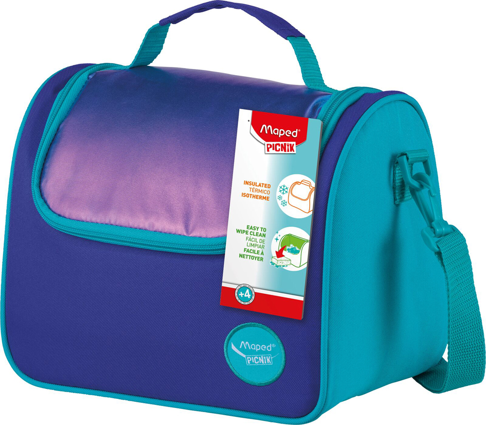 Maped PICNIK Sac à déjeuner ORIGINS, avec bandoulière, aqua