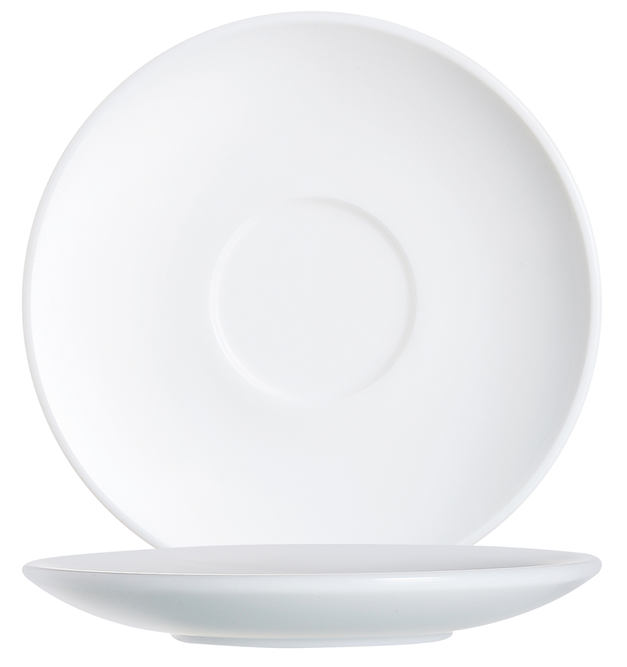 Esmeyer Arcoroc Soucoupe, 155 mm, blanc