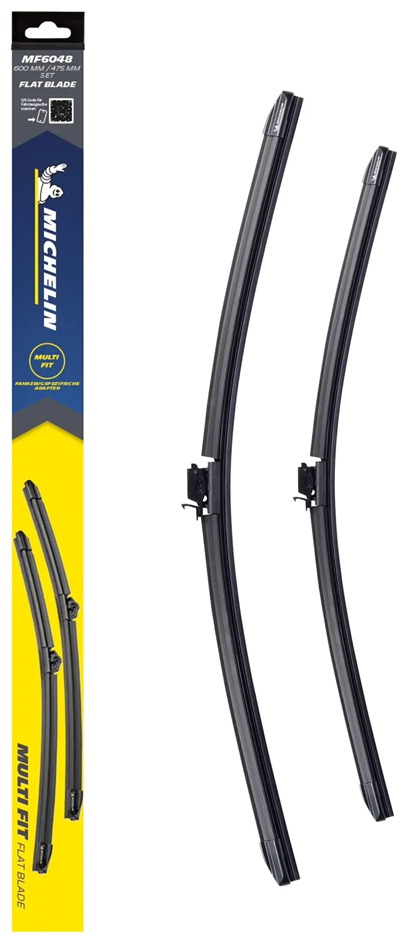 MICHELIN Kit d'essuie-glace de voiture Multi Fit MF6048