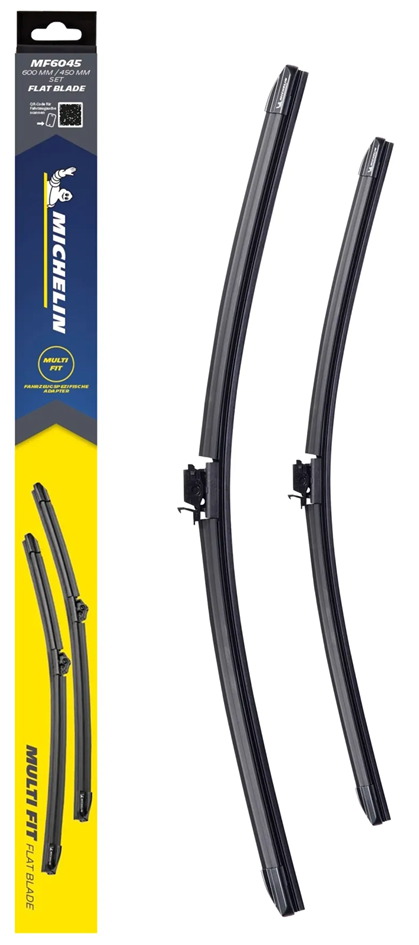 MICHELIN Kit d'essuie-glace de voiture Multi Fit MF5555