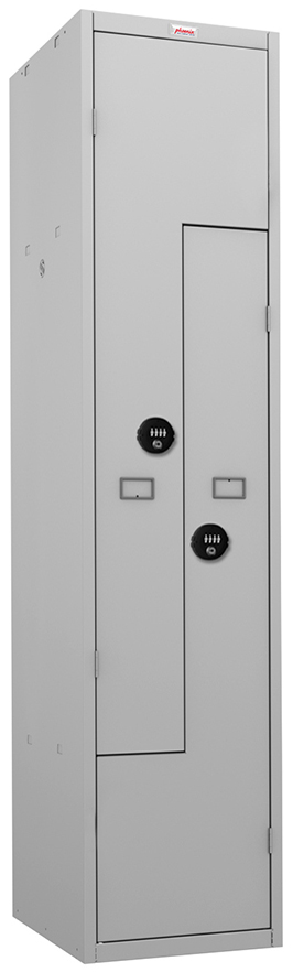 phoenix Vestiaire PLZ1240GGC, 2 portes, serrure à code