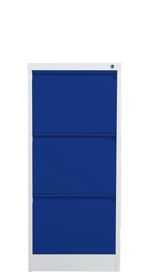 phoenix Armoire à dossiers FC1003GAK, 3 tiroirs, gris