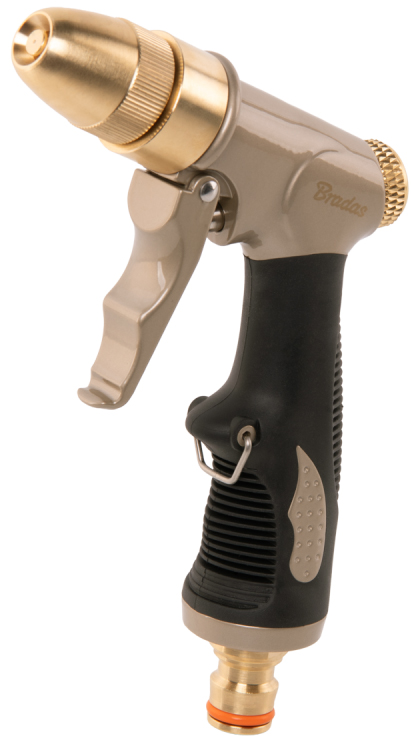 Bradas Pistolet d'arrosage AQUA LUX SOFT, 3 jets, or