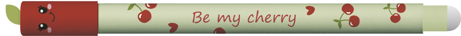EBERHARD FABER Stylo gel Fruity Erase it! cerise