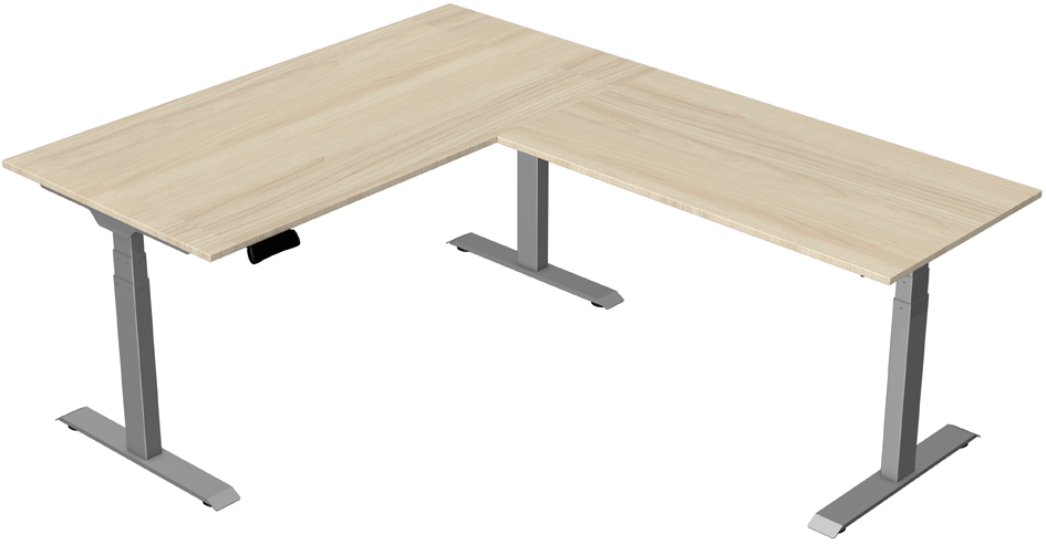 kerkmann Bureau assis-debout Move New Base, érable