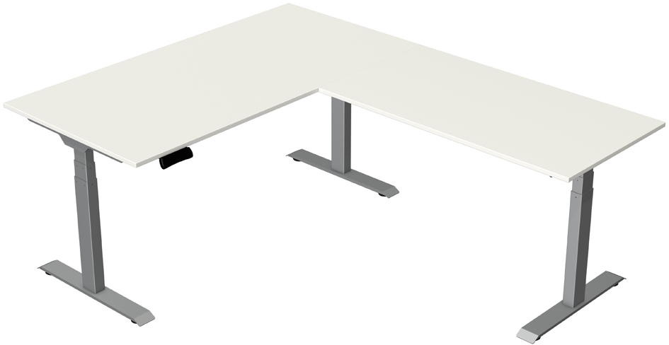 kerkmann Bureau assis-debout Move New Base, blanc